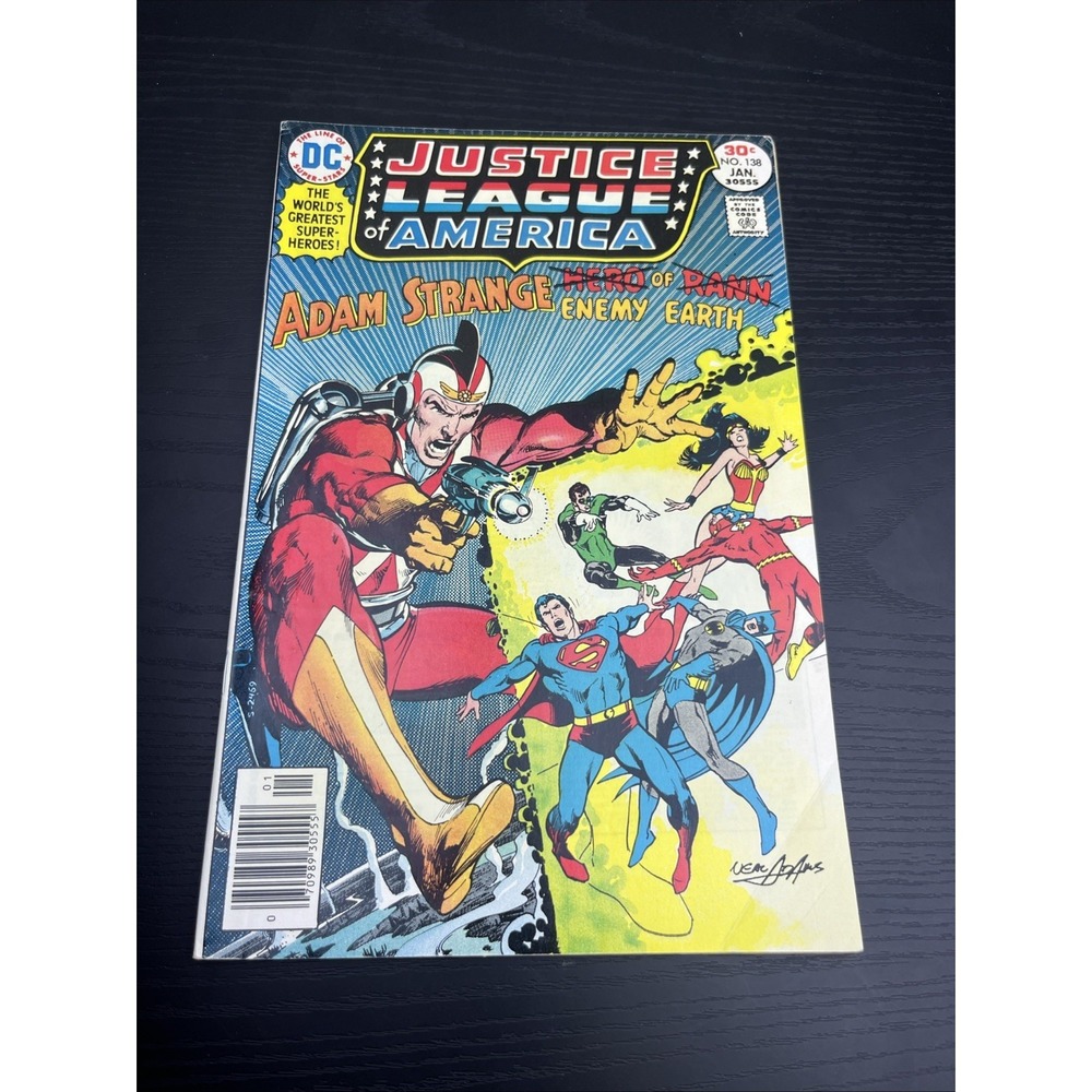 Justice League Of America #138 Newsstand Variant DC Comics Jan 1977 Comic
